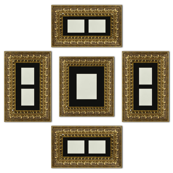 Bloomsbury Market Kalispell Glass Picture Frame Set of 5 Wayfair